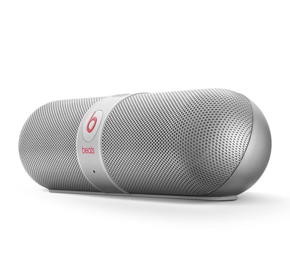beats pill silver