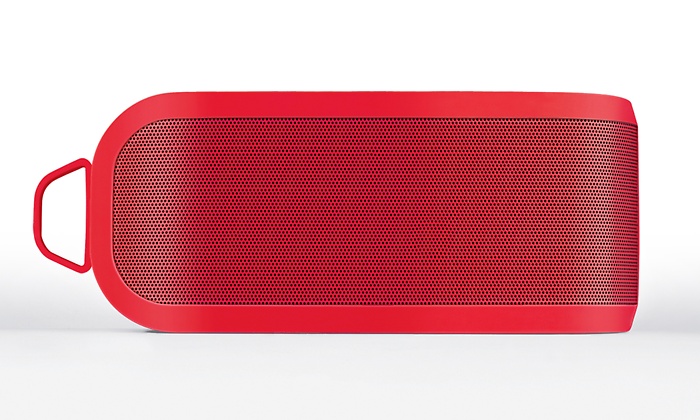 Merkury Innovations Water-Resistant Bluetooth Speaker - Red - Check Back Soon Merkury Innovations Water-Resistant Bluetooth Speaker - Red - Check Back Soon
