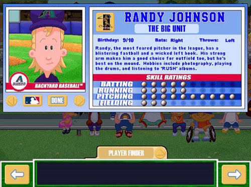 Backyard baseball 2004 players Backyard baseball 2004 players