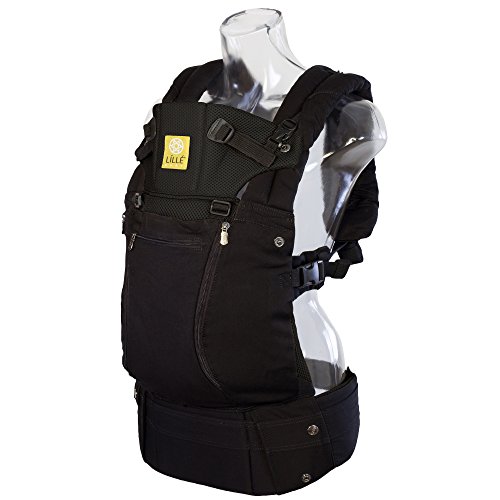 lillebaby black and white stripe