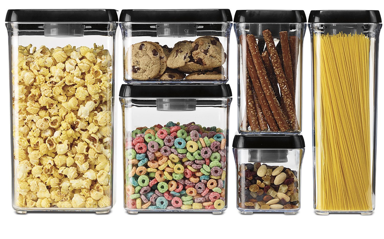 Cuisinart 6 Piece Stainless Steel Vacuum Seal Food Storage