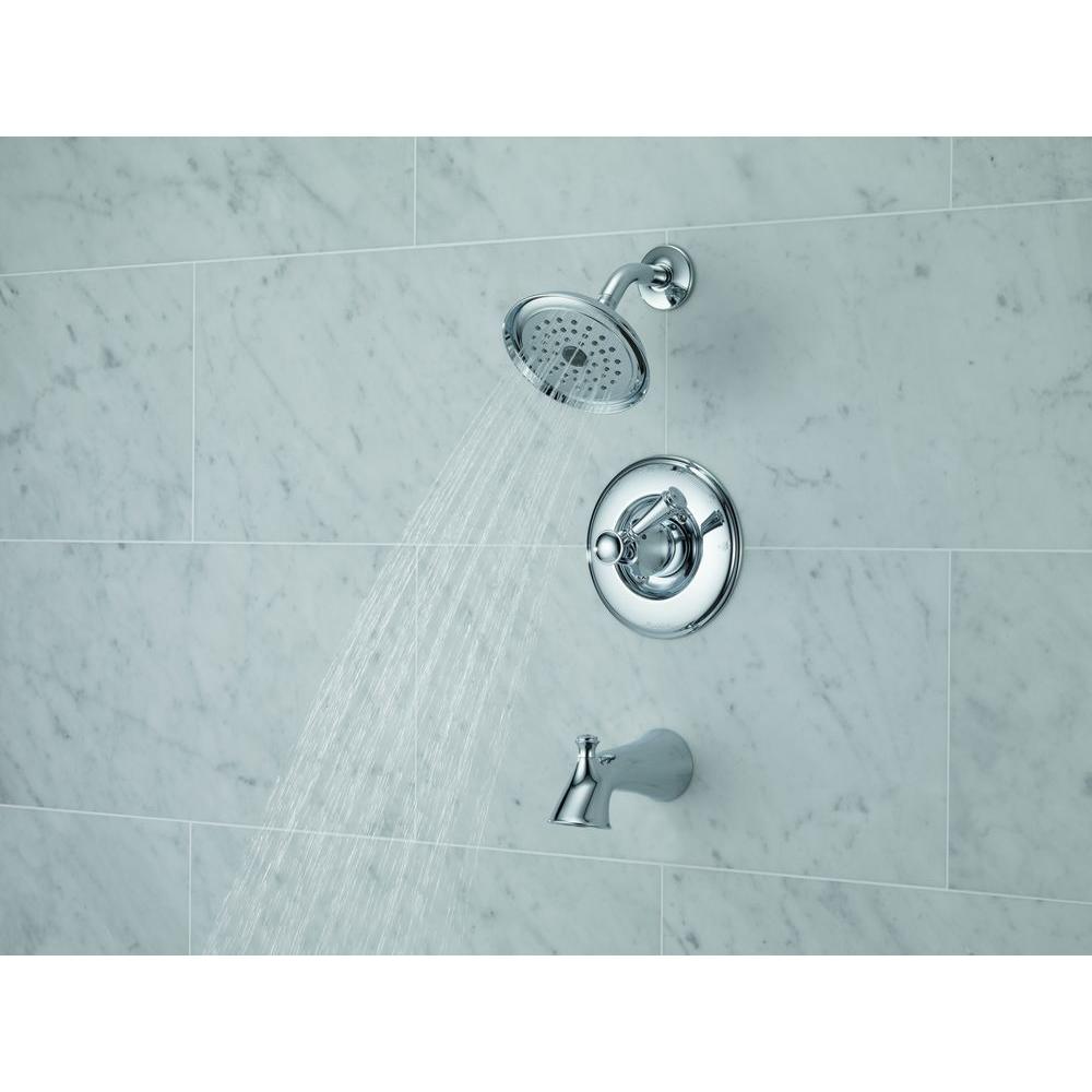 Delta Silverton Single Handle 1 Spray Tub And Shower Faucet