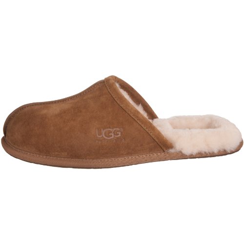 Ugg Australia Men S Scuff Slippers Chestnut Size 8 Check Back Ugg Australia Men S Scuff Slippers Chestnut Size