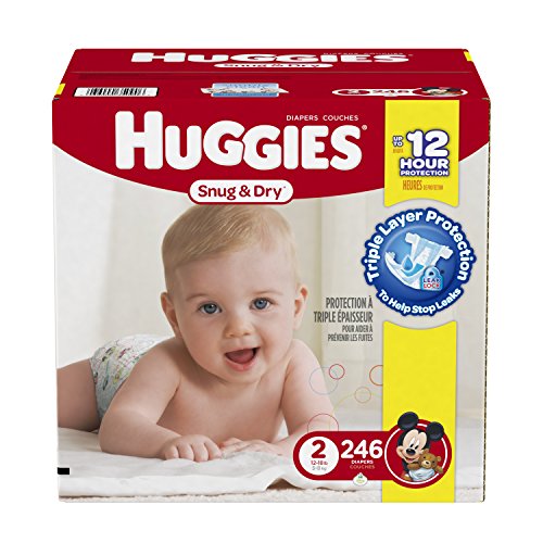 huggies snug & dry size 2