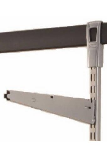 Rubbermaid Fasttrack Garage 16 In D Shelf Bracket With Sd Clips D Shelf Bracket With Sd Clips Rubbermaid Fasttrack Garage 16 In