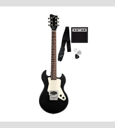 First Act Adam Levine Solid Body Electric Guitar Black White First Act Adam Levine Solid Body Electric Guitar Black White Al223