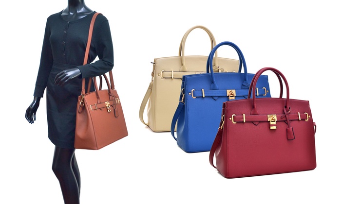 Dasein Handbags Women S Satchel Handbag Burgundy Size One Dasein Handbags Women S Satchel Handbag Burgundy Size One