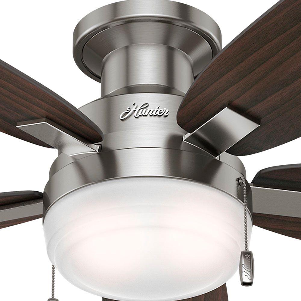 Hunter 59185 Duncan 52 In Indoor Ceiling Fan Brushed Nickel Hunter 59185 Duncan 52 In Indoor Ceiling Fan Brushed Nickel