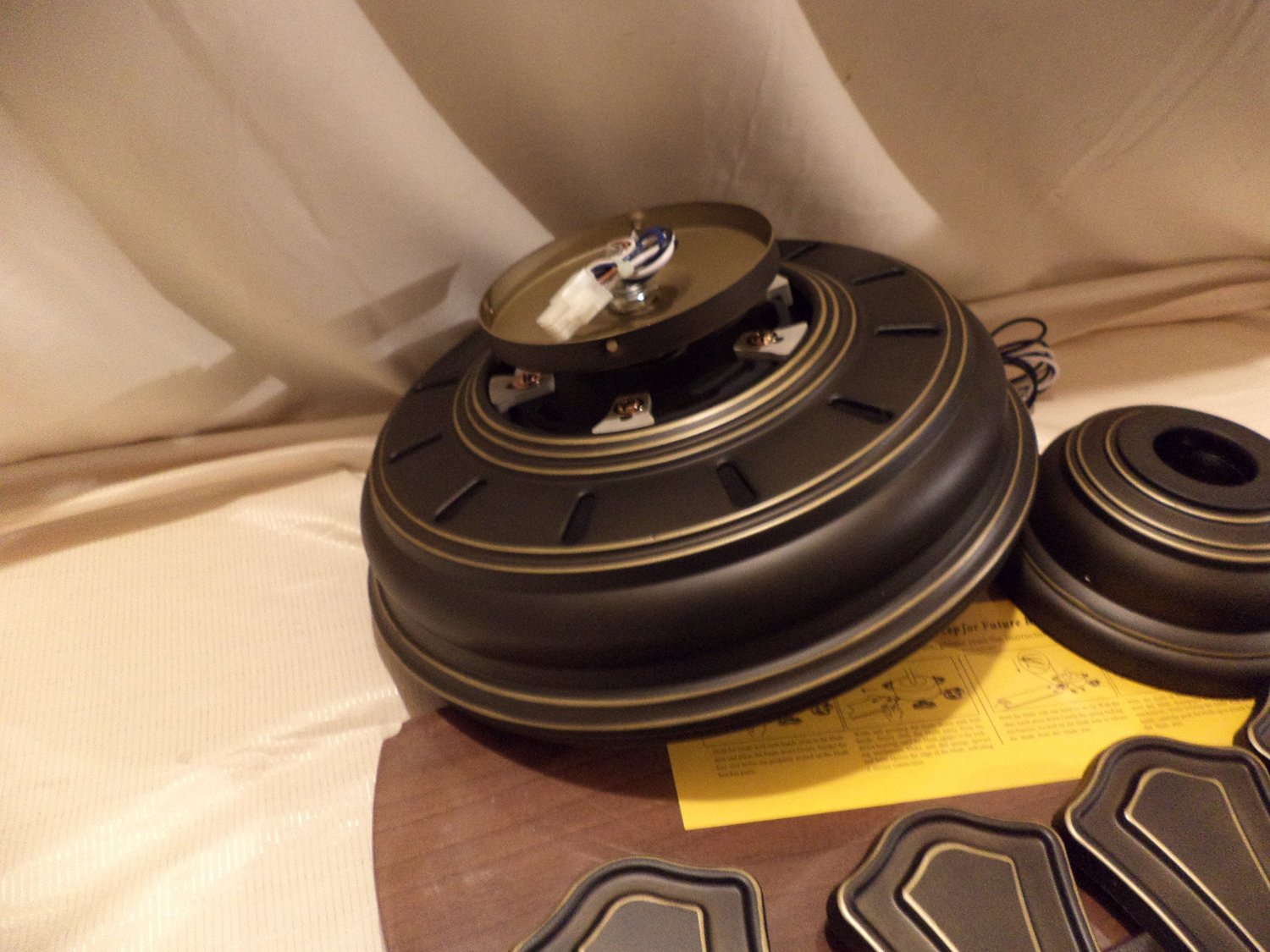 Hampton Bay 51218 Heirloom 52 Outdoor Oil Rubbed Bronze Ceiling