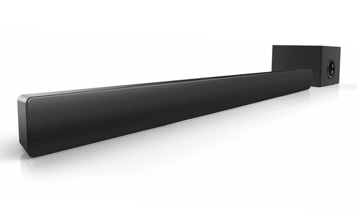 sanyo 2.1 soundbar with wireless subwoofer