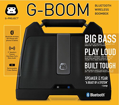 g project g boom speaker