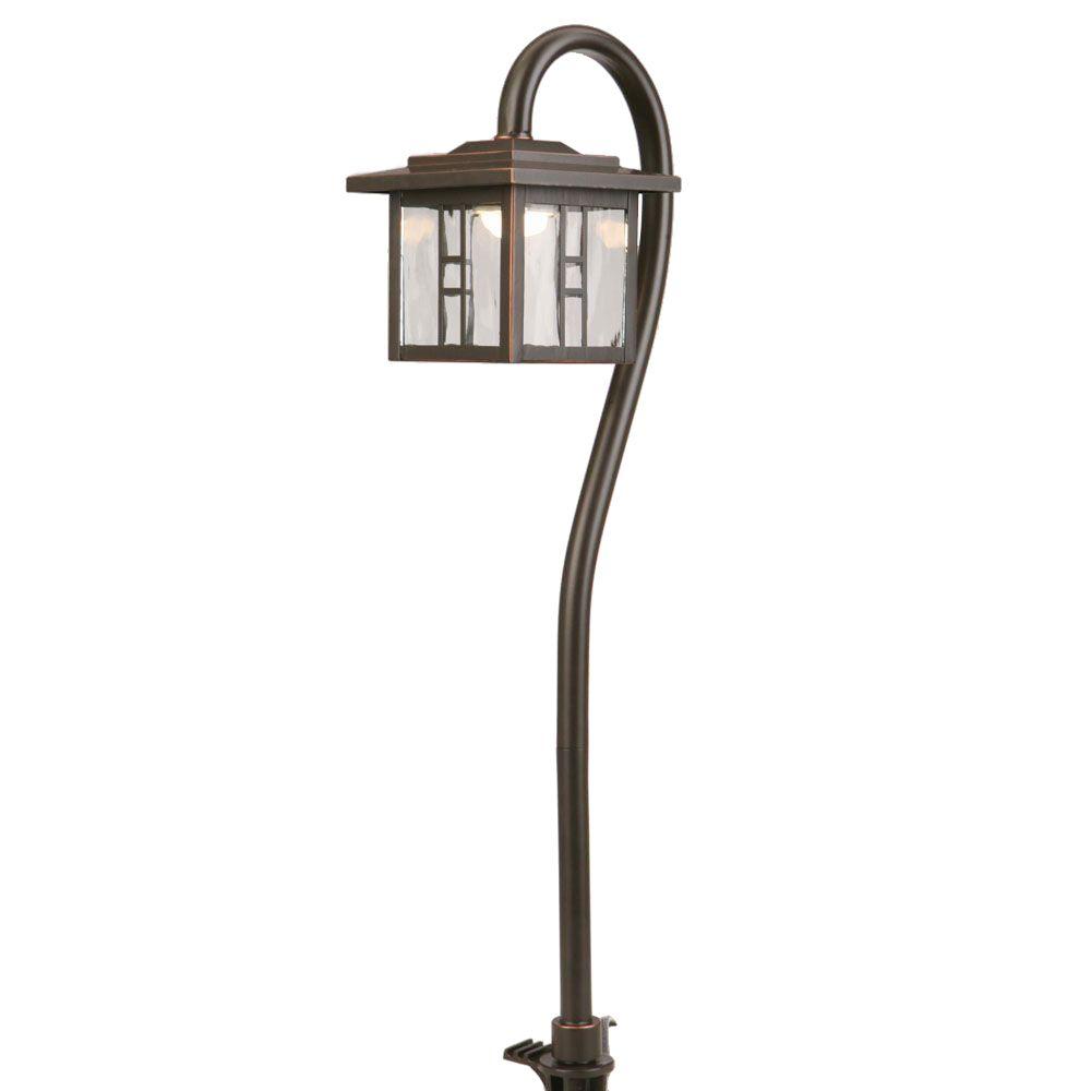 Hampton Bay Low Voltage Oil Rubbed Bronze Led Tiffany Style Path Hampton Bay Low Voltage Oil Rubbed