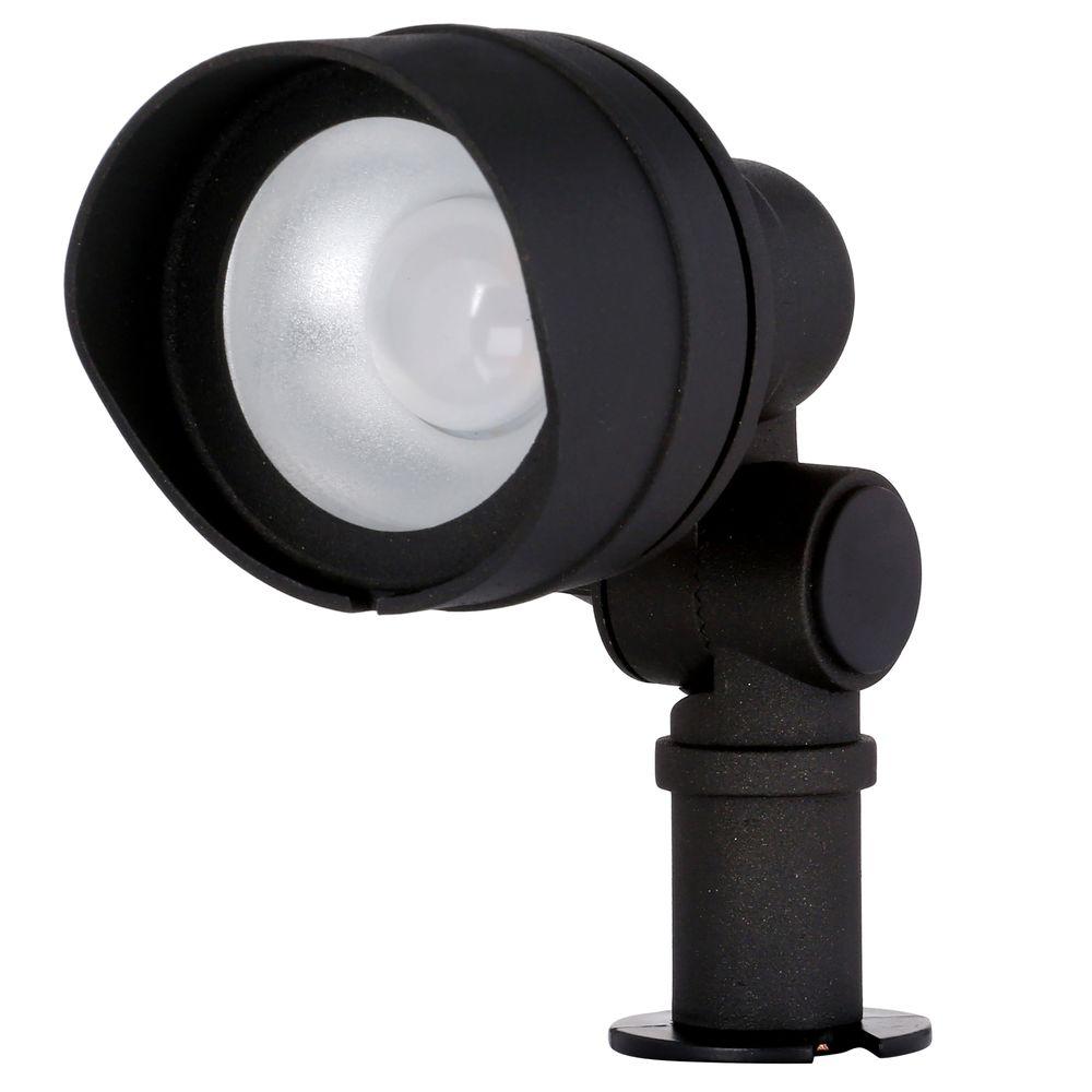 Hampton Bay Low Voltage Led 20 Watt Equivalent Outdoor Flood Light Black Check Back Soon