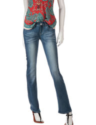 womens knit denim jeans