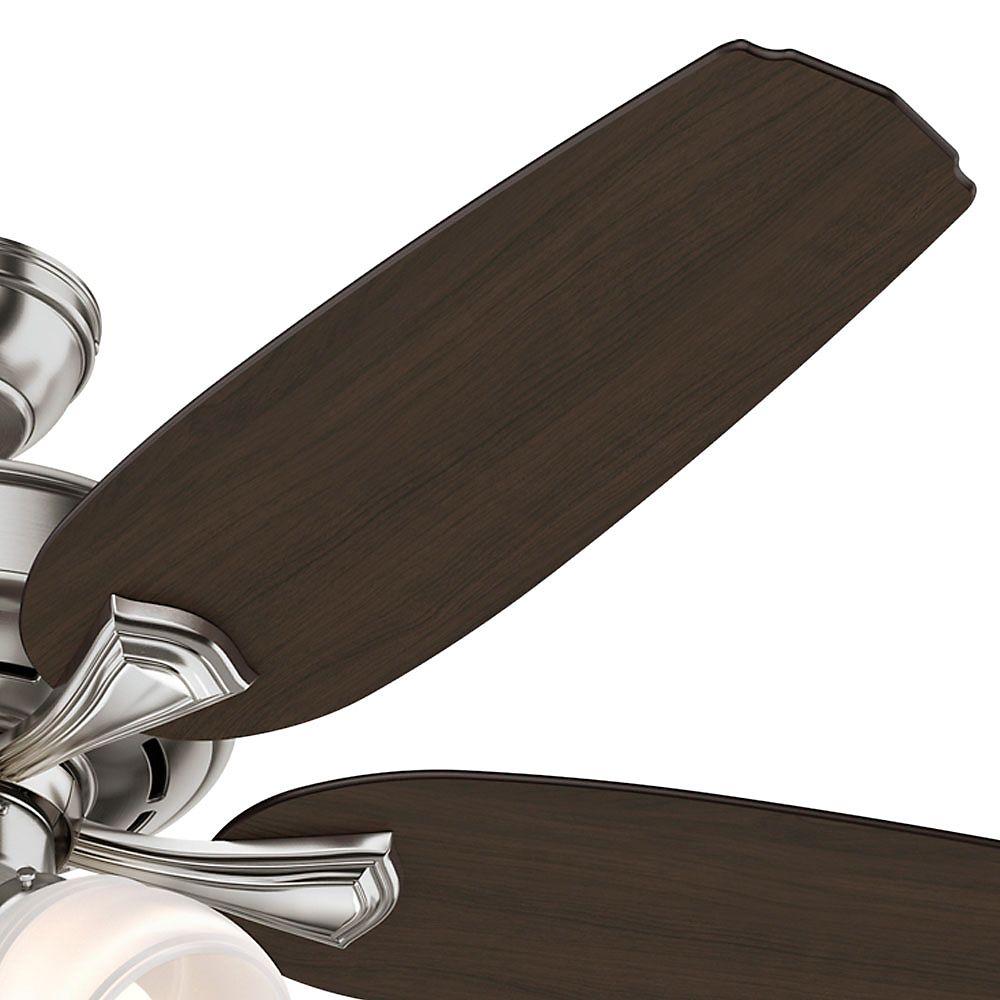 Hunter Channing 52 In Indoor Brushed Nickel Ceiling Fan 52071