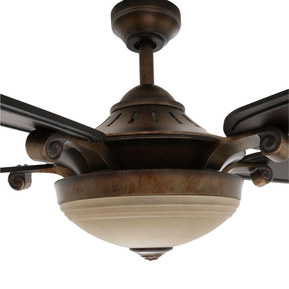 Hampton Bay Victoria Ceiling Fan French Beige 70 Cl11012