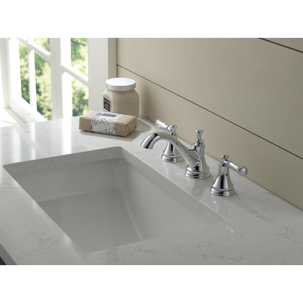 Delta Silverton 8 Widespread 2 Handle Bathroom Faucet Chrome