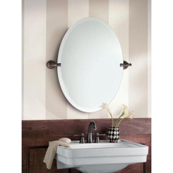Moen Gilcrest 26 X 23 Frameless Pivoting Wall Mirror Oil Frameless Pivoting Wall Mirror