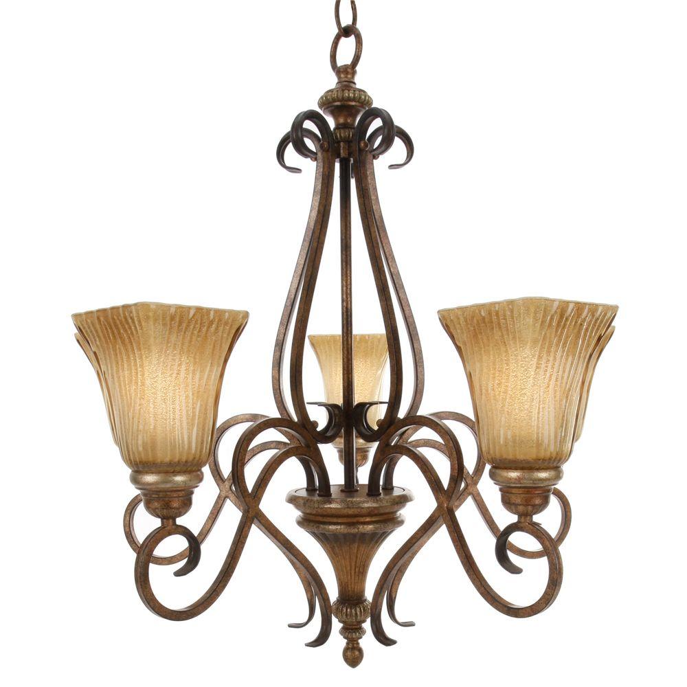 Hampton Bay 17086 Creme Brulee 5 Light Chandelier Kendallwood Hampton Bay 17086 Creme Brulee 5 Light Chandelier Kendallwood