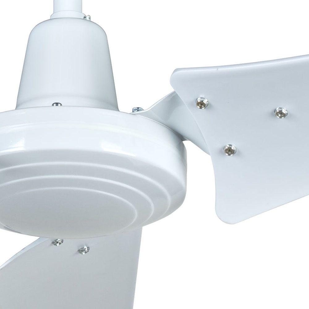 Hampton Bay 52860 Industrial 60 In White Energy Star Ceiling Fan
