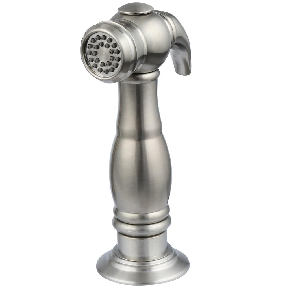 Glacier Bay Lyndhurst 2 Handle Kitchen Faucet Nickel Check