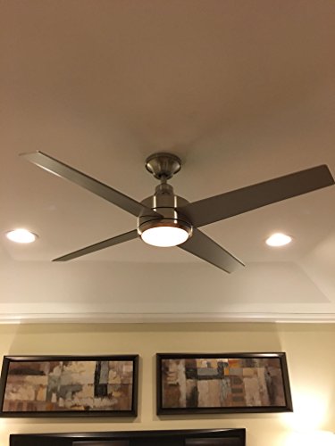 Home Decorators Collection 14725 Mercer 52 In Brushed Nickel