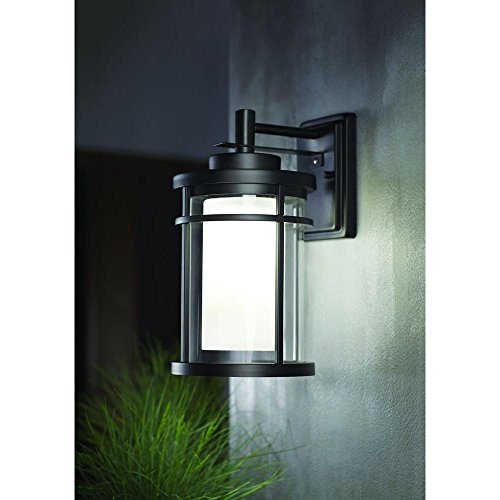 Home Decorators Collection Outdoor Led Wall Light Black Dw7178bk Home Decorators Collection Outdoor Led Wall Light Black Dw7178bk