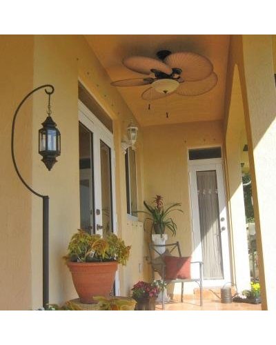 Hampton Bay Havana 48 Inch Outdoor Natural Iron Ceiling Fan 51227