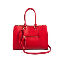 merona red purse