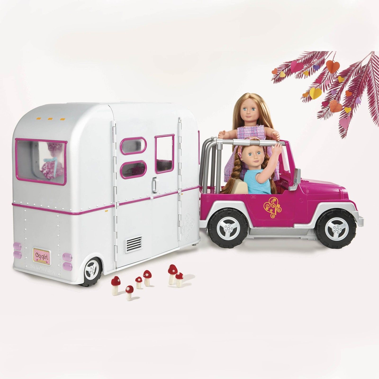 our generation pink jeep