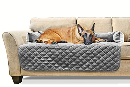 Furhaven Sofa Buddy Pet Bed Furniture Cover Gray Mist Size Xl