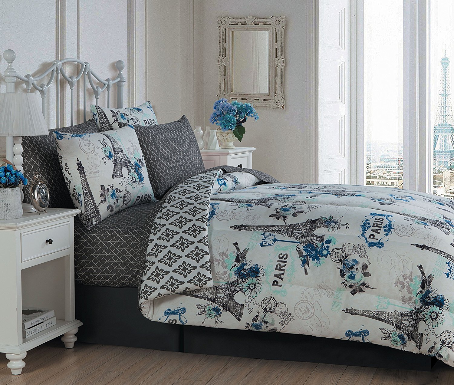 Avondale Manor Cherie Bed In A Bag Set Blue Size Queen Save 10 On Your First Order
