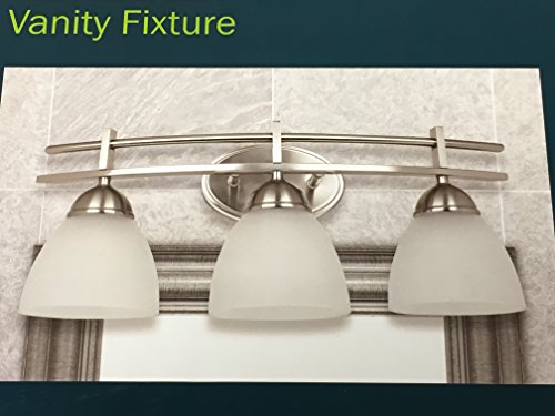 Feit Led 3 Light 2700k Brushed Stainless Finish Vanity Fixture Feit Led 3 Light 2700k Brushed Stainless Finish Vanity Fixture 73959