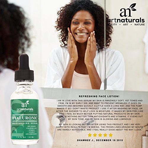 artnaturals hyaluronic acid serum best anti aging skin care product for face
