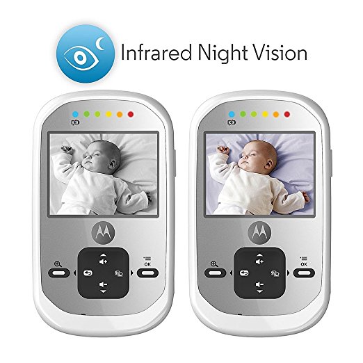 motorola mbp622 video baby monitor 2.4 inch
