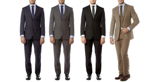 40r slim fit suit