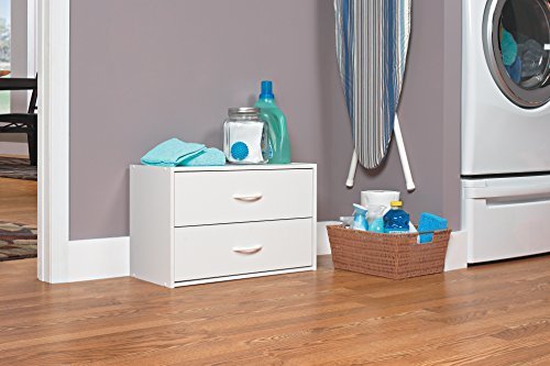 Closetmaid 24 13 W X 15 75 H Stackable 2 Drawer Organizer