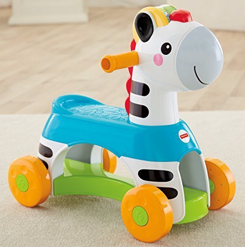 fisher price zebra ride on