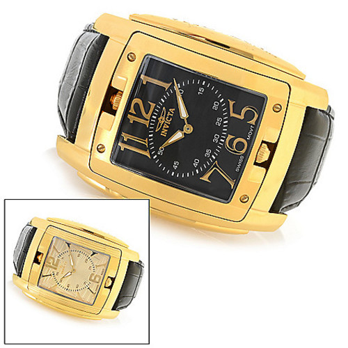 invicta flip watch