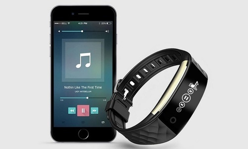 fitness tracker with music