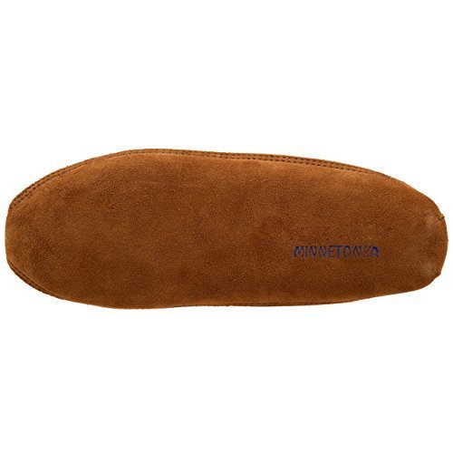 minnetonka men's double bottom fleece slipper