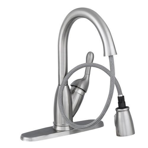 Delta Izak Single Handle Pull Down Sprayer Kitchen Faucet
