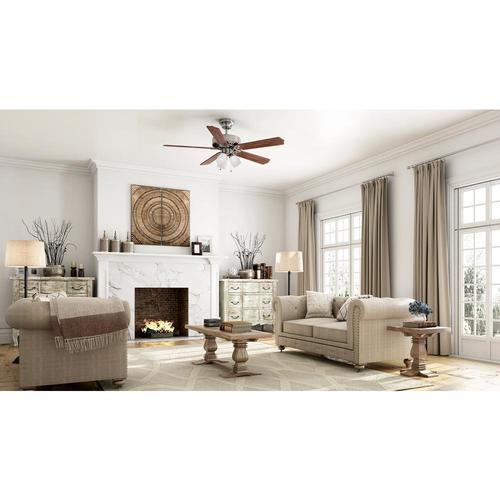 Brookhurst 52 Led Indoor Ceiling Fan With Light Kit Nickel Brookhurst 52 Led Indoor Ceiling Fan With Light Kit Nickel