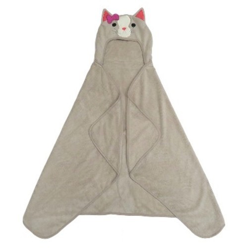 cat hooded towel