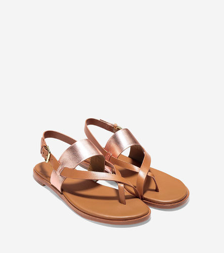 cole haan rose gold sandals