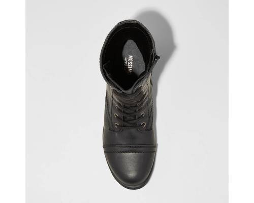 mossimo black combat boots