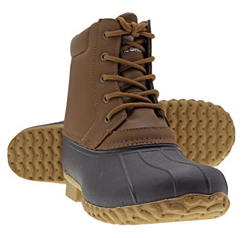 men's waterproof insulated duck boots