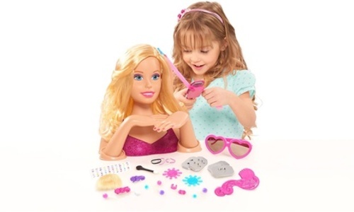 barbie fab friends styling head