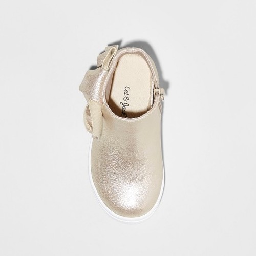 cat and jack gold boots