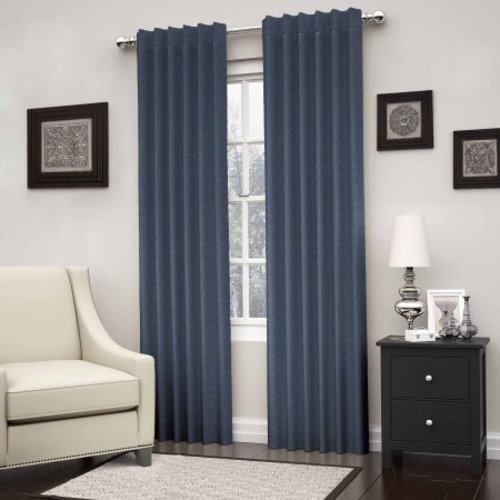 Eclipse Kenley Blackout Window Curtain Panel Blue Sz 52x63 Eclipse Kenley Blackout Window Curtain Panel Blue Sz 52x63 Check Back Soon Blinq